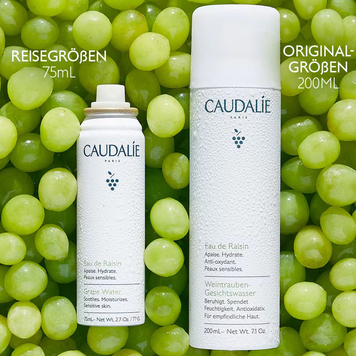 اسپری آب انگور کدلی Caudalie Eau de Raisin حجم 300 میل — تصویر ۶