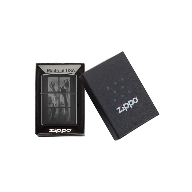 فندک زیپو Zippo مدل Z-PI400343-24756 | فندک بنزینی طرح زامبی کلکسیونی | قابلیت پر کردن مجدد | ساخت آمریکا | با گارانتی مادام العمر | مناسب برای مجموعهداران و کلکسیونرها — تصویر ۳