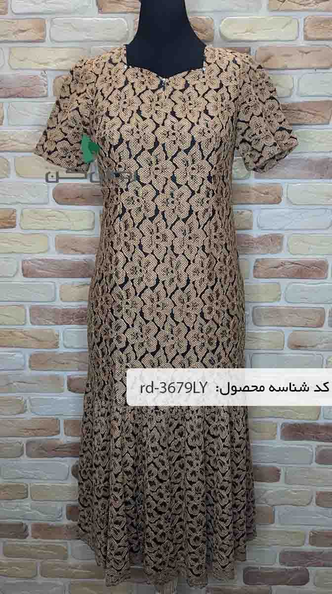 پیراهن مهمانی آستردار زنانه دست دوم