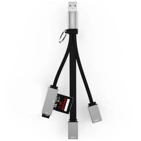هاب و رم ریدر USB3.0/USB2.0/SD/TF 4Portارلدام مدلET-HUB16A — تصویر ۲