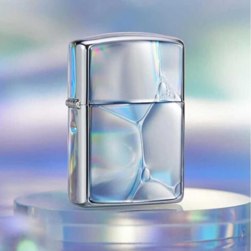 فندک زیپو Zippo مدل ویژه | فندک بنزینی طرح یخ کریستال کلکسیونی | قابلیت پر کردن مجدد | ساخت آمریکا | با گارانتی مادام العمر | مناسب برای مجموعهداران و کلکسیونرها