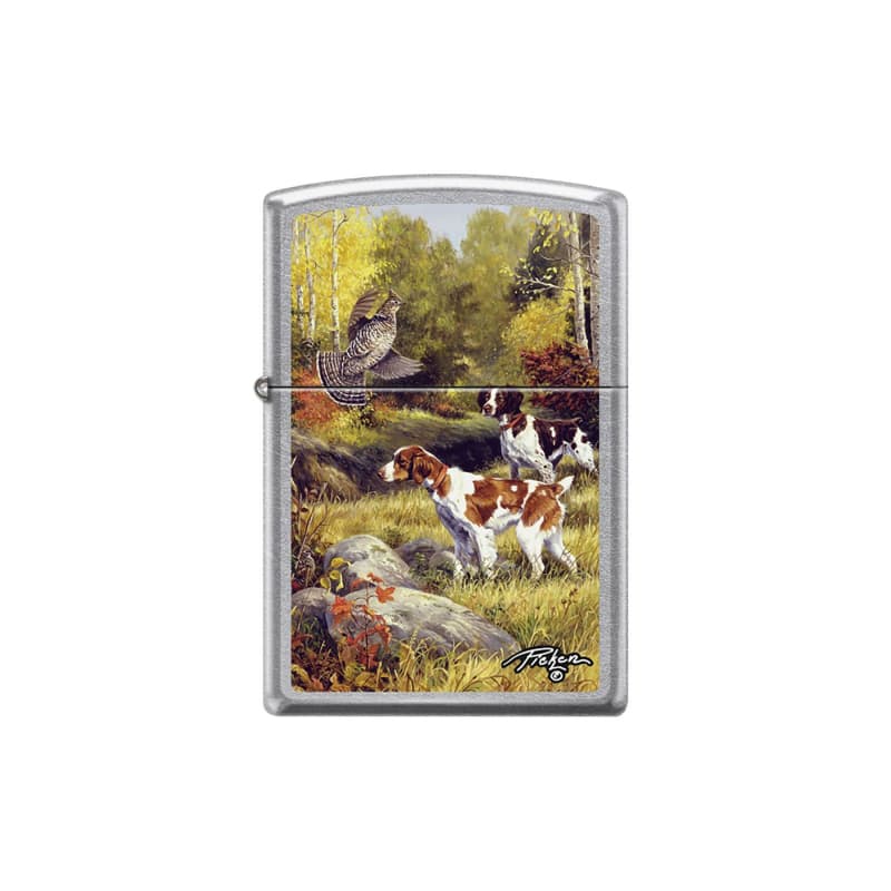 فندک زیپو Zippo مدل Linda Picken | فندک بنزینی طرح شکار کلکسیونی | قابلیت پر کردن مجدد | ساخت آمریکا | با گارانتی مادام العمر | مناسب برای مجموعه‌داران و کلکسیونرها