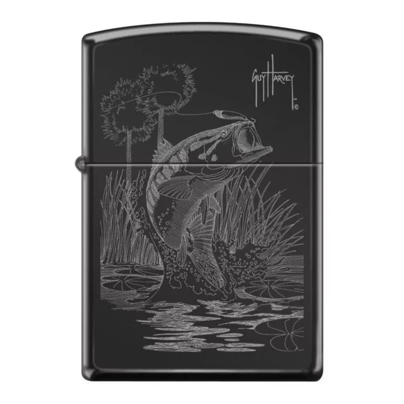 فندک زیپو Zippo مدل Z-46728 | فندک بنزینی طرح ماهیگیری کلکسیونی | قابلیت پر کردن مجدد | ساخت آمریکا | با گارانتی مادام العمر | مناسب برای مجموعه‌داران و کلکسیونرها