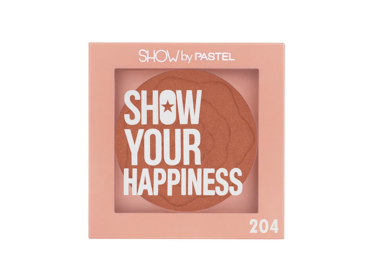 رژگونه پاستل (Pastel) مدل HAPPINESS شماره 204