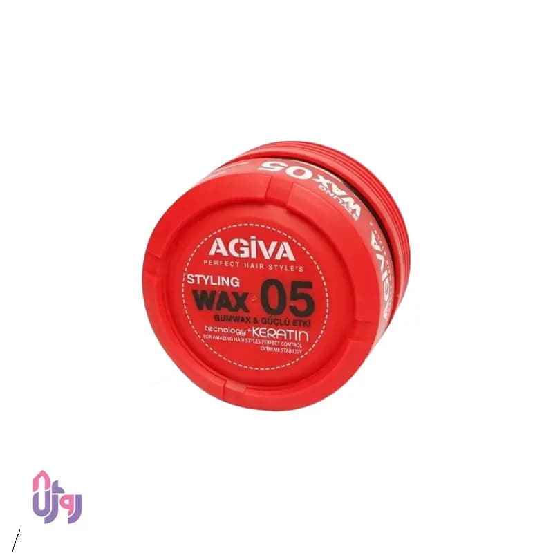 واکس موی آگیوا Agiva شماره 05 قرمز مدل Gumwax & Güçlü Etki حجم 175 میلیلیتر — تصویر ۳