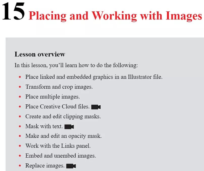 کتاب Adobe Illustrator Classroom in a Book® 2025 Release — تصویر ۶