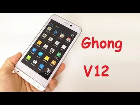 فایل فلش گوشی چینی Ghong v12