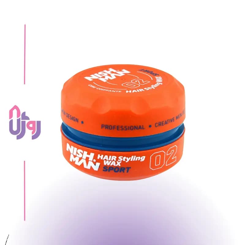 واکس مو نیشمن NISH MAN مدل اسپرت SPORT شماره 02 حجم 150 میلیلیتر