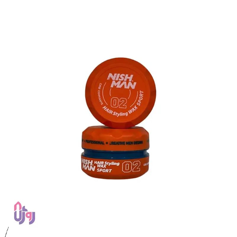 واکس مو نیشمن NISH MAN مدل اسپرت SPORT شماره 02 حجم 150 میلی‌لیتر — تصویر ۲