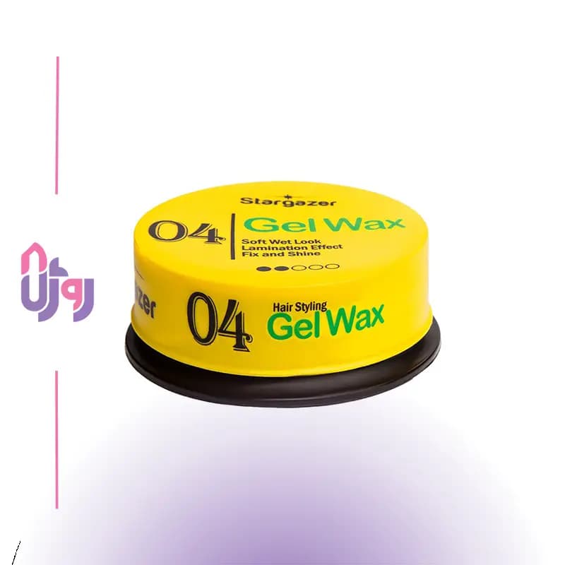 ژل واکس مو استارگیزر Stargazer مدل Gel Wax شماره 04 حجم 150 میلیلیتر