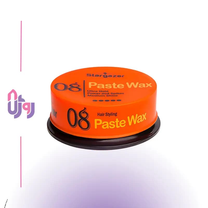 چسب مو استارگیزر Stargazer مدل Paste Wax شماره ۰۸ حجم ۱۵۰میلی‌لیتر