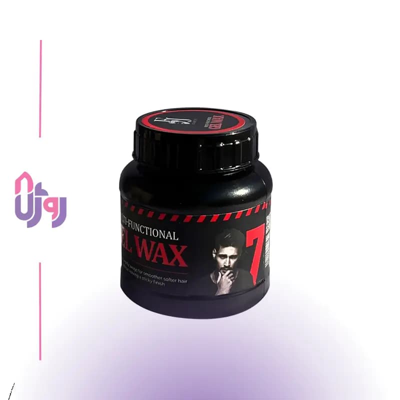 ژل واکس مو اف جی FJ قرمز Red قدرت 7 حجم 100 میلی‌لیتر