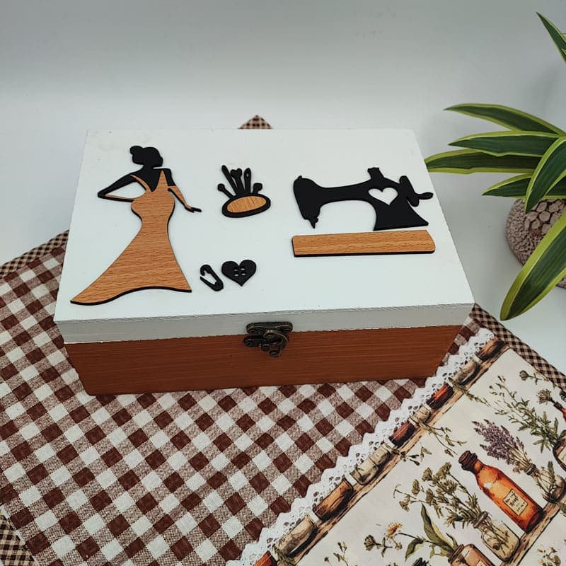 باکس چوبی خیاطی