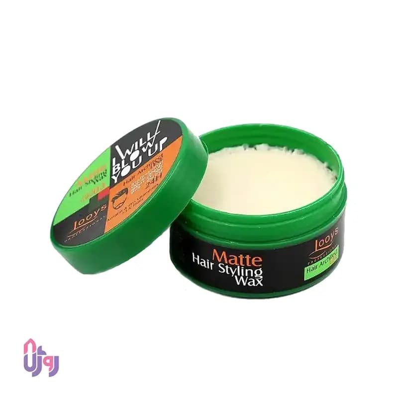 واکس مو لویز Looys سبز مدل Hard Matte 03 حجم 200 میلی‌لیتر — تصویر ۲