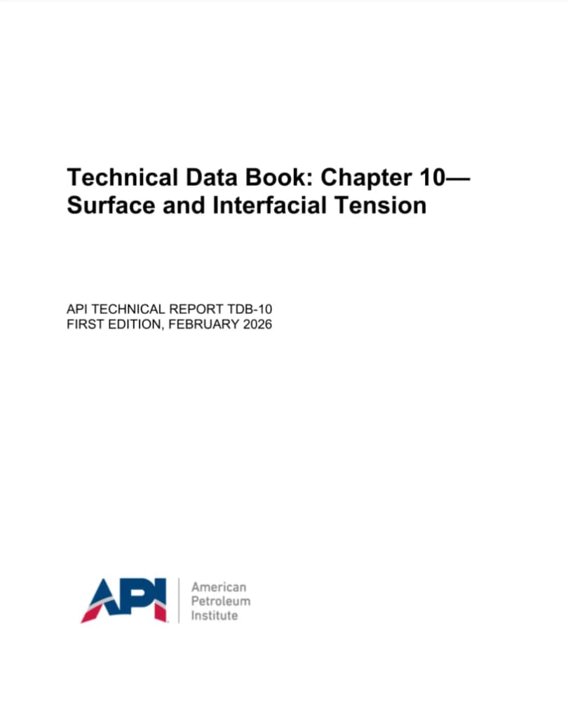 API TR TDB-10 ویرایش اول (2026) استاندارد نسخه PDF انگلیسی