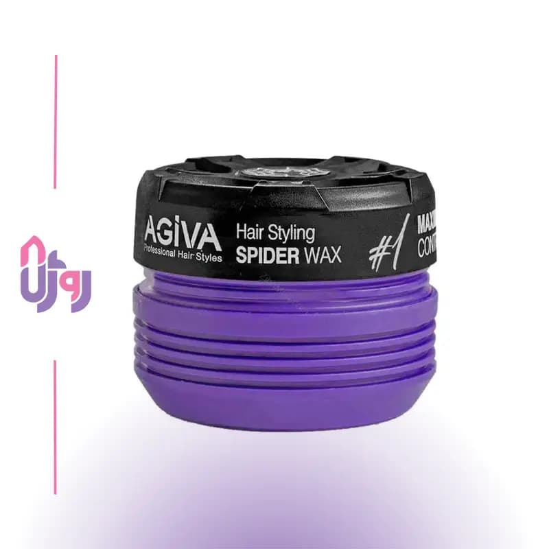 واکس مو آگیوا مدل اسپایدر Agiva 01 Spider Heavy Hold حجم 175 میلی لیتر