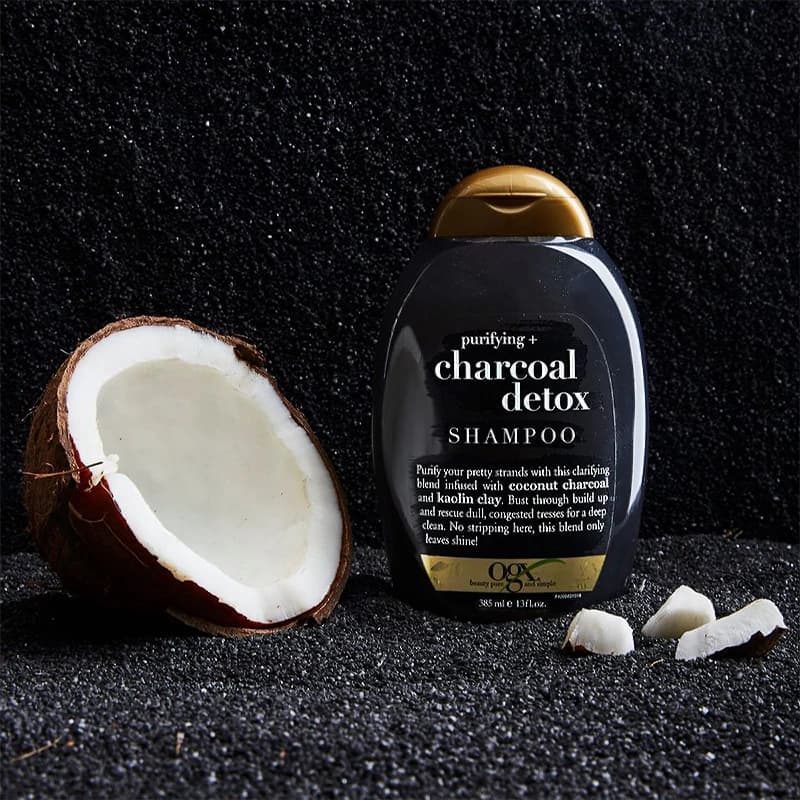 شامپو اوجی ایکس زغال Ogx Charcoal Detox — تصویر ۶