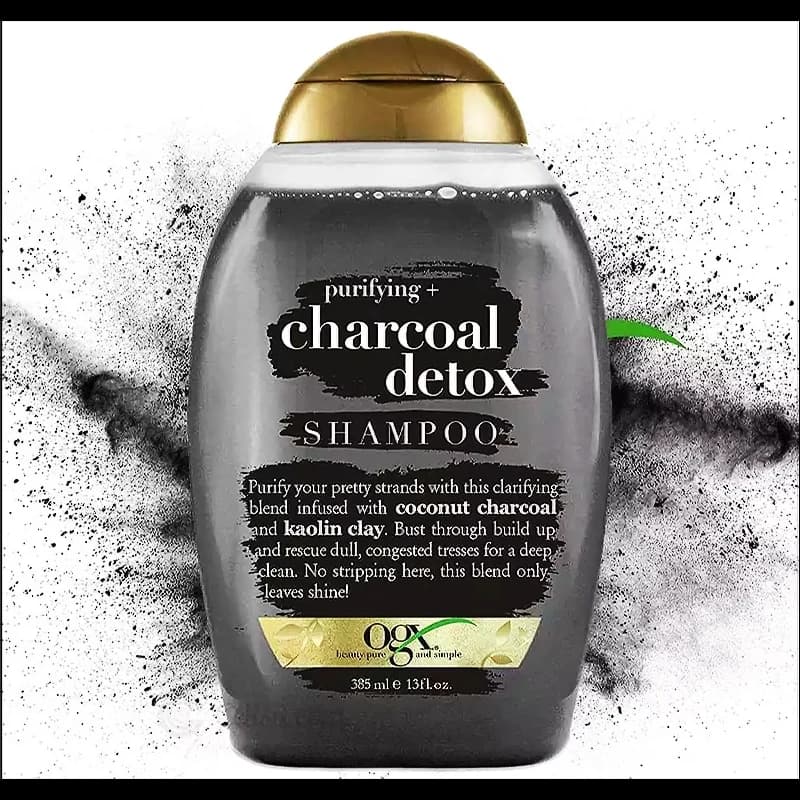 شامپو اوجی ایکس زغال Ogx Charcoal Detox — تصویر ۸