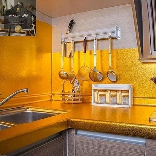 فویل کابینتی 3 متری طلایی — تصویر ۴