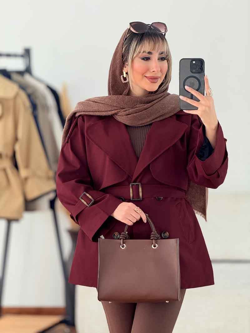 بارانی پشت ژیله آیسو کد 7627