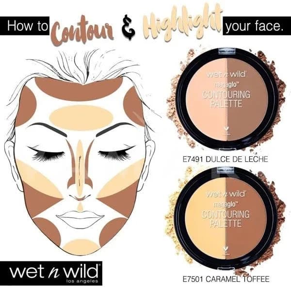پالت کانتورینگ مگا گلو وت اند وایلد wet n wild — تصویر ۷