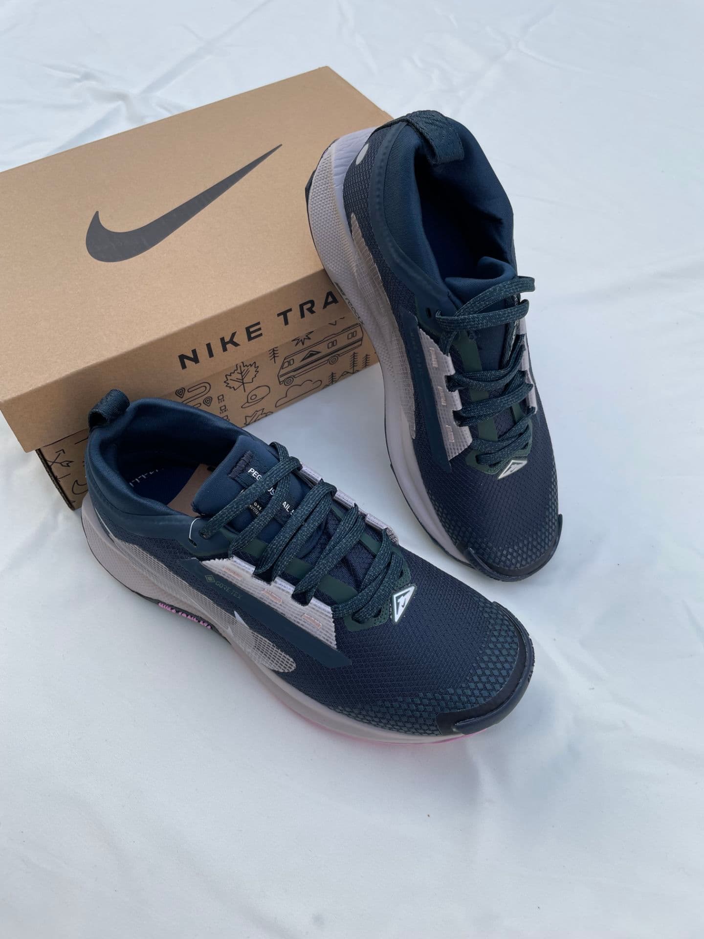 کفش نایک پگاسوس تریل فایو سرمه ای navy nike pegasus tril 5 shoes — تصویر ۵