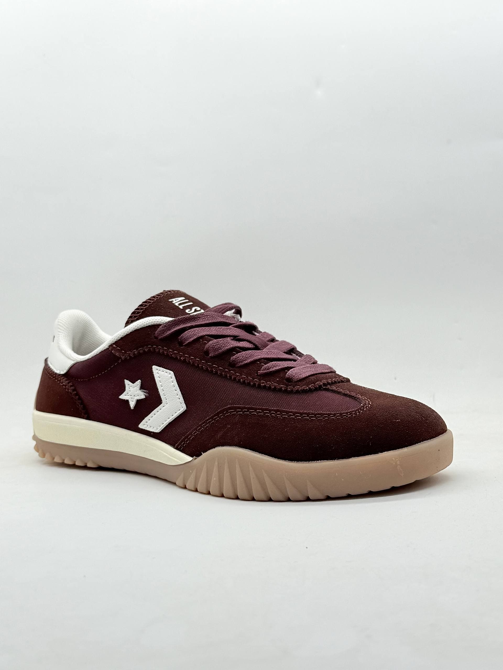 کتونی ال استار برند کانوینس زرشکی El Star brand Convince burgundy sneakers — تصویر ۳