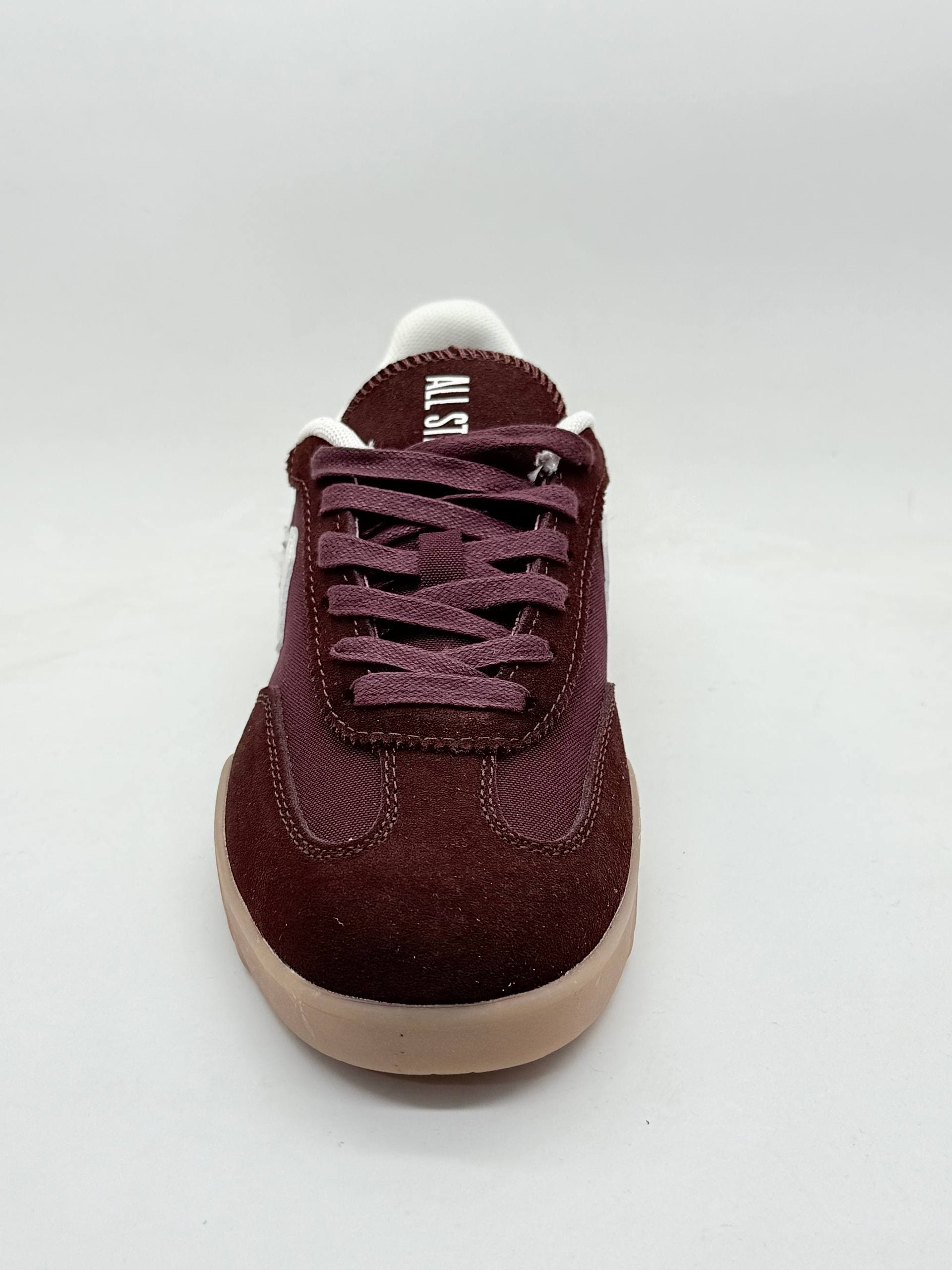 کتونی ال استار برند کانوینس زرشکی El Star brand Convince burgundy sneakers — تصویر ۶