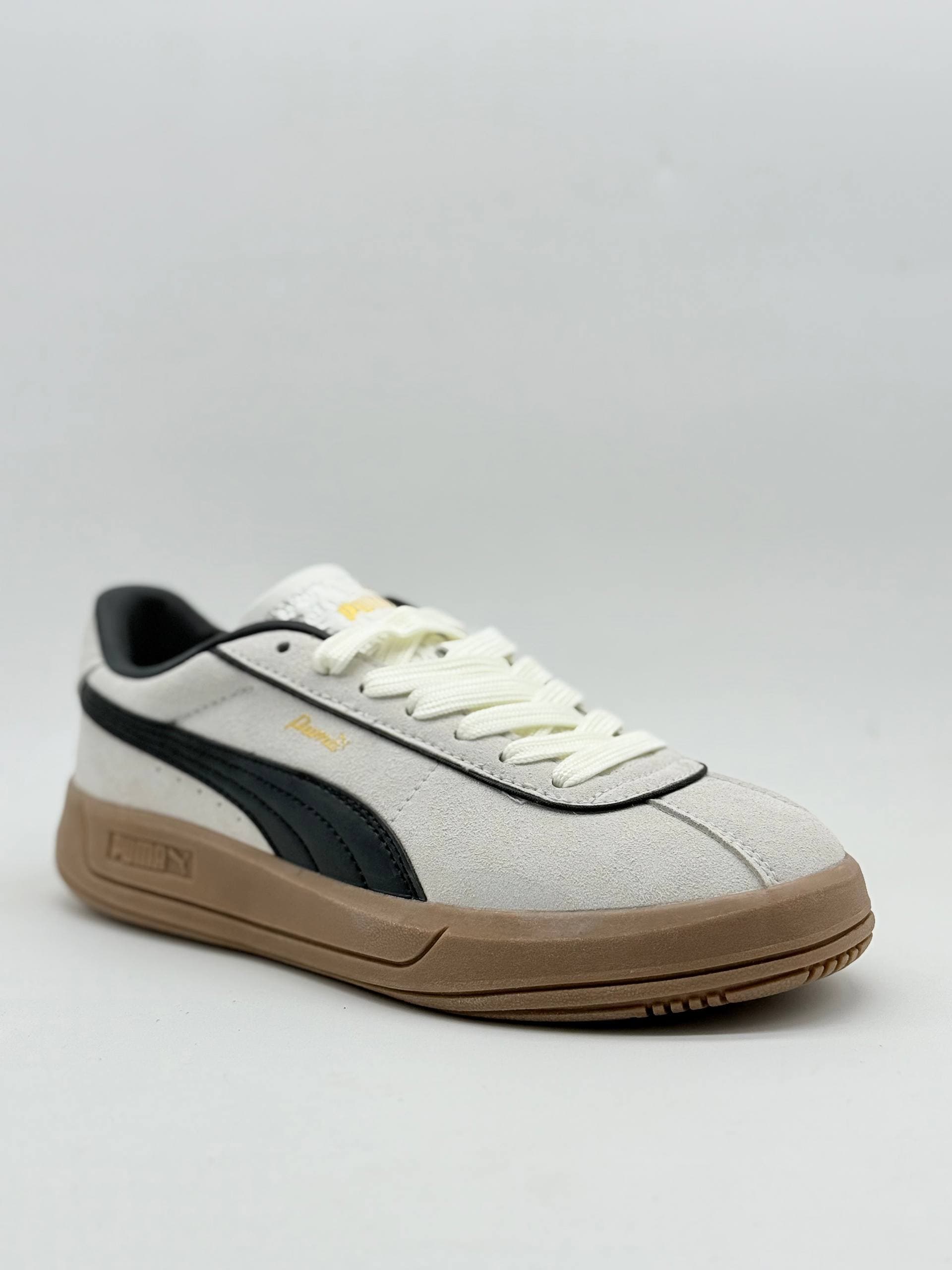کفش پوما کلاب سفید مشکی Puma club white black Shoes — تصویر ۲