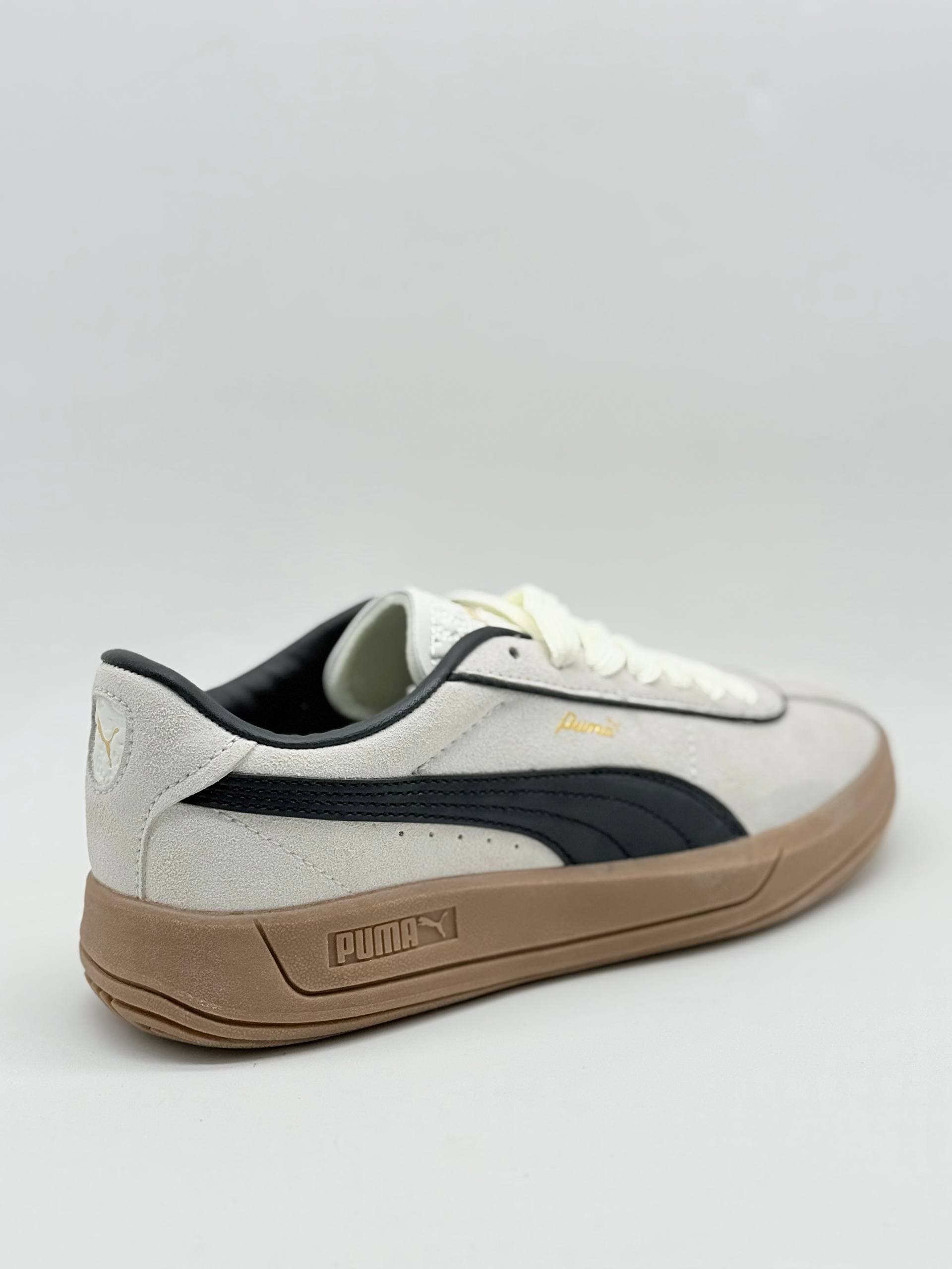 کفش پوما کلاب سفید مشکی Puma club white black Shoes — تصویر ۵
