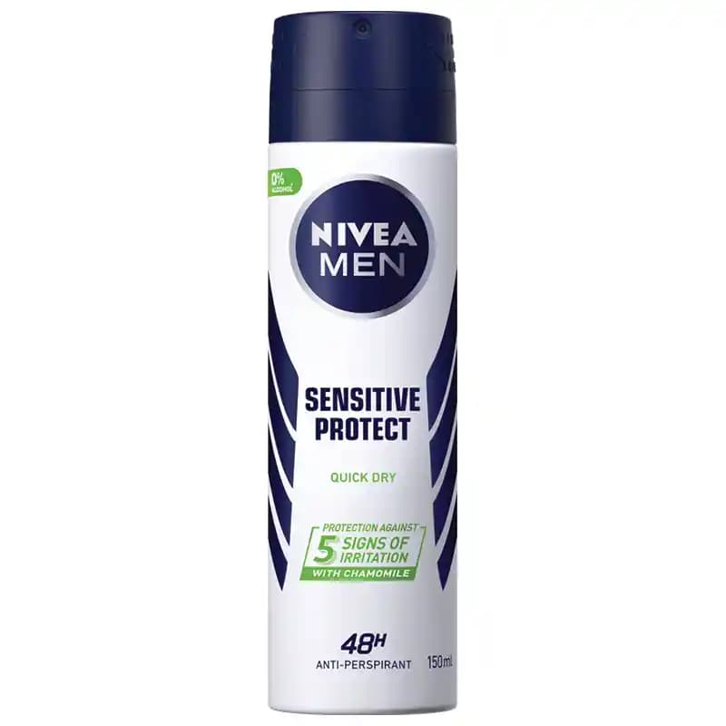 اسپری مردانه نیوا Sensitive Protect حجم 150 میل