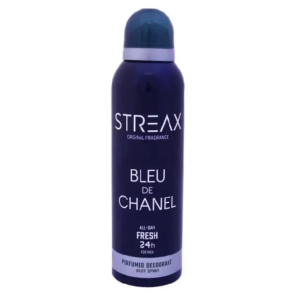 اسپری بدن مردانه استریکس مدل BLEU DE CHANEL حجم ۲۰۰ میلی لیتر