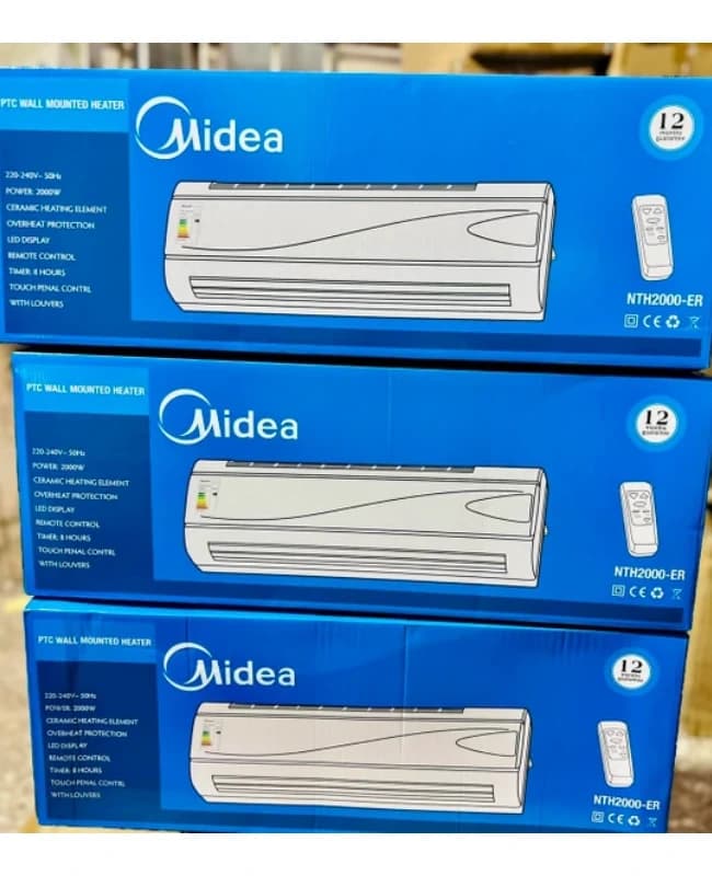 هیتر برقی Midea NTH2000 کد NTH2000 — تصویر ۳