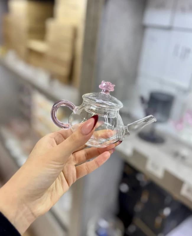 قوری زعفران پیرکس وارداتی کد KIT-2030 — تصویر ۳
