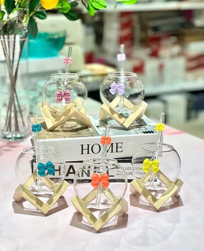 نیم لیوان پیرکس نی دار پاپیون کد KIT-2055 — تصویر ۴