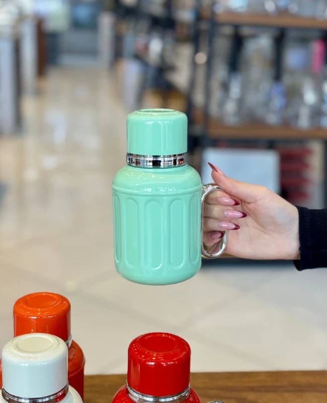 مینی فلاسک رنگی وارداتی کد KIT-1205 — تصویر ۲