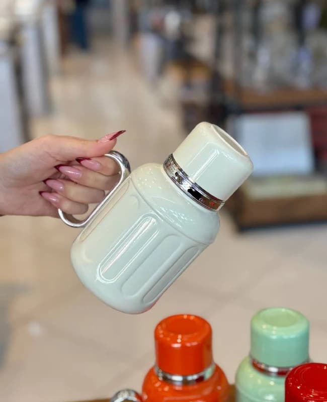 مینی فلاسک رنگی وارداتی کد KIT-1205 — تصویر ۴