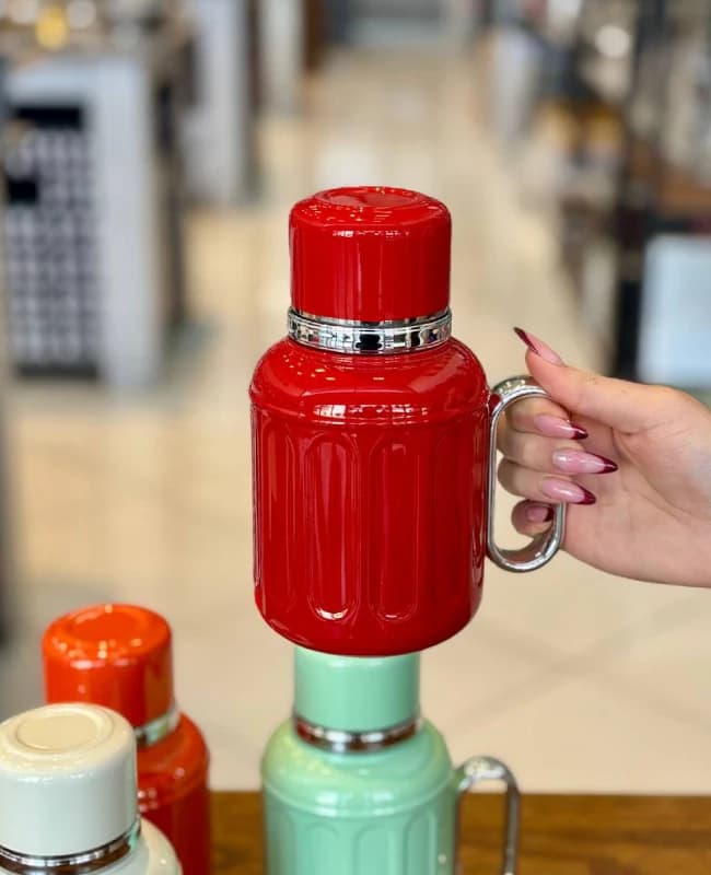 مینی فلاسک رنگی وارداتی کد KIT-1205 — تصویر ۵