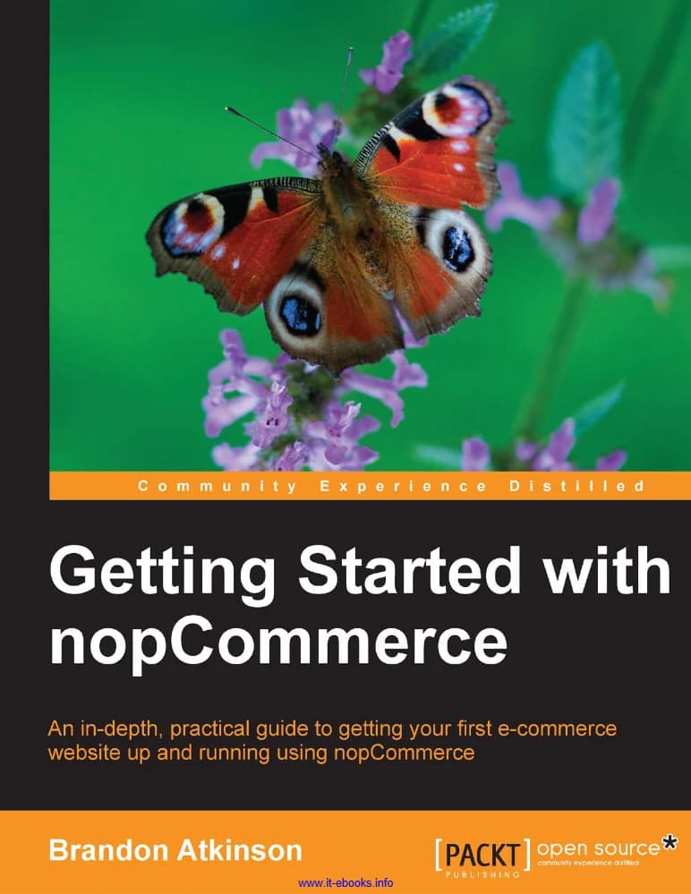 کتاب Getting Started with nopCommerce (شروع کار با nopCommerce: راهنمایی جامع و عملی …) نسخه انگلیسی PDF | براندون اتکینسون
