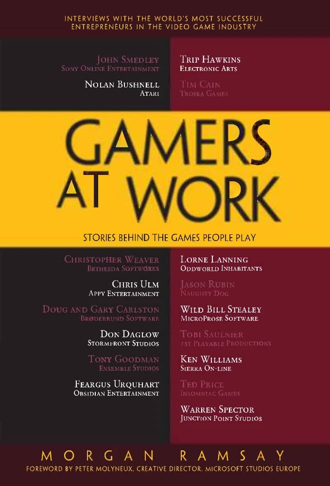 کتاب Gamers at Work (گیمرها در محل کار: داستان‌های پشت بازی‌هایی که مردم انجام می‌دهند) نسخه انگلیسی PDF | مورگان رمزی — تصویر ۲