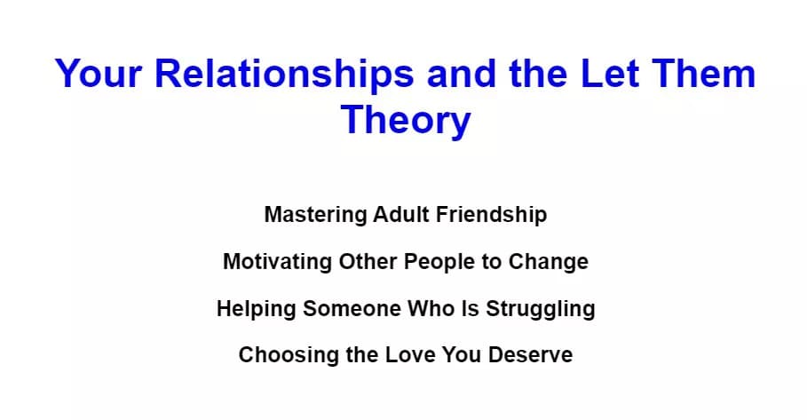 کتاب The Let Them Theory — تصویر ۴