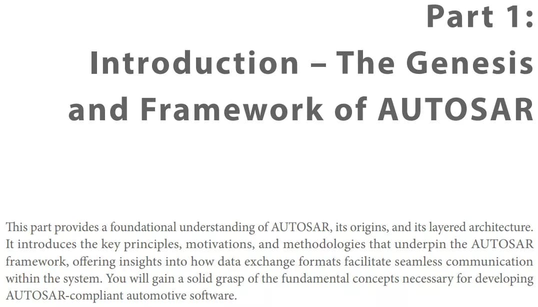 کتاب AUTOSAR Fundamentals and Applications — تصویر ۳