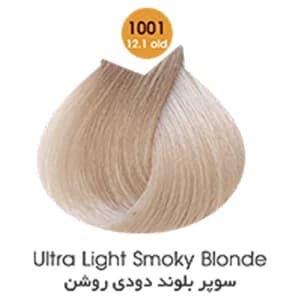 رنگ مو آرتین (ARTIN) کد رنگ 1001 سوپر بلوند دودی روشن