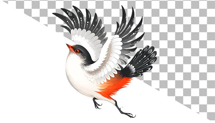 دانلود PNG پرنده مینیاتوری بدون پس زمینه با کیفیت بالا