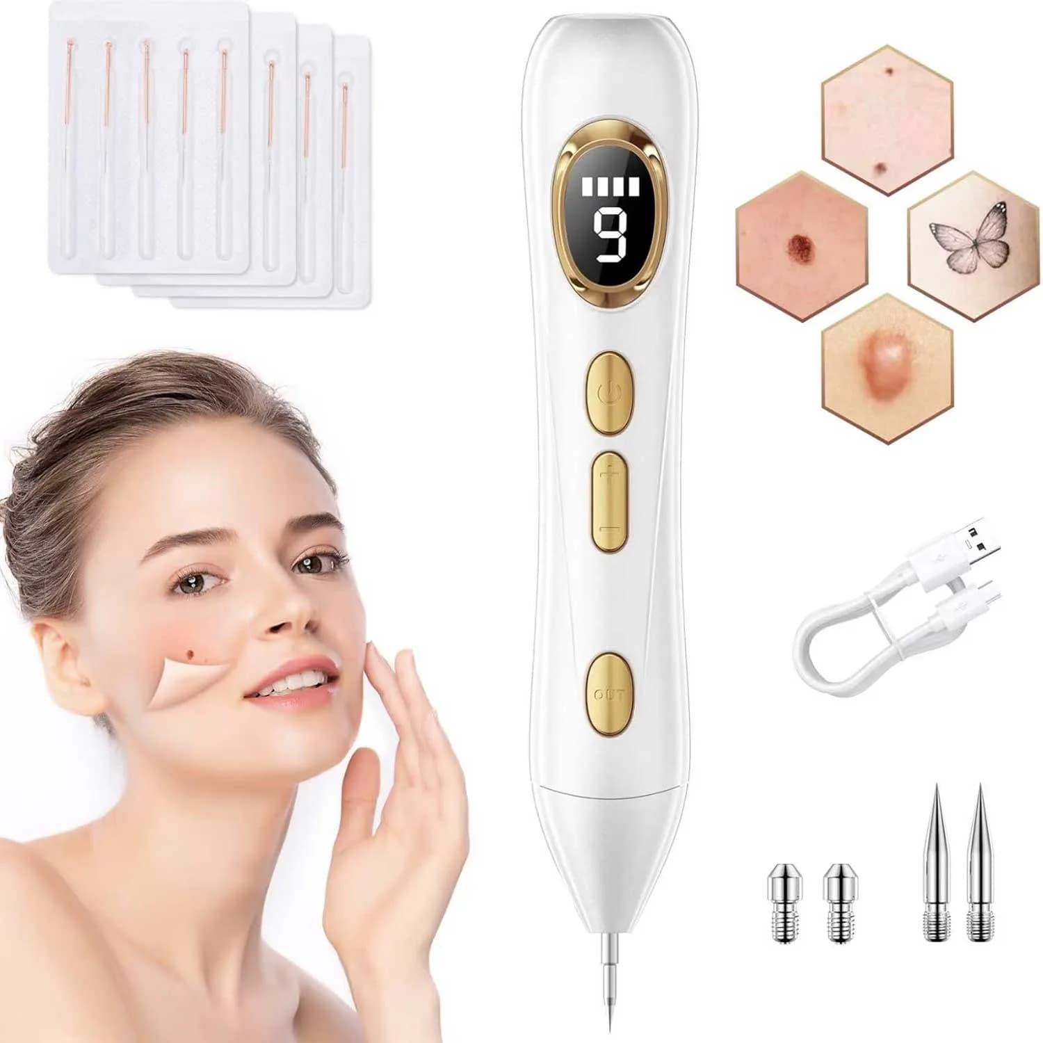 بیوتی پن 9 قدرته تک چراغه یونیزشن IONIZATION — تصویر ۹
