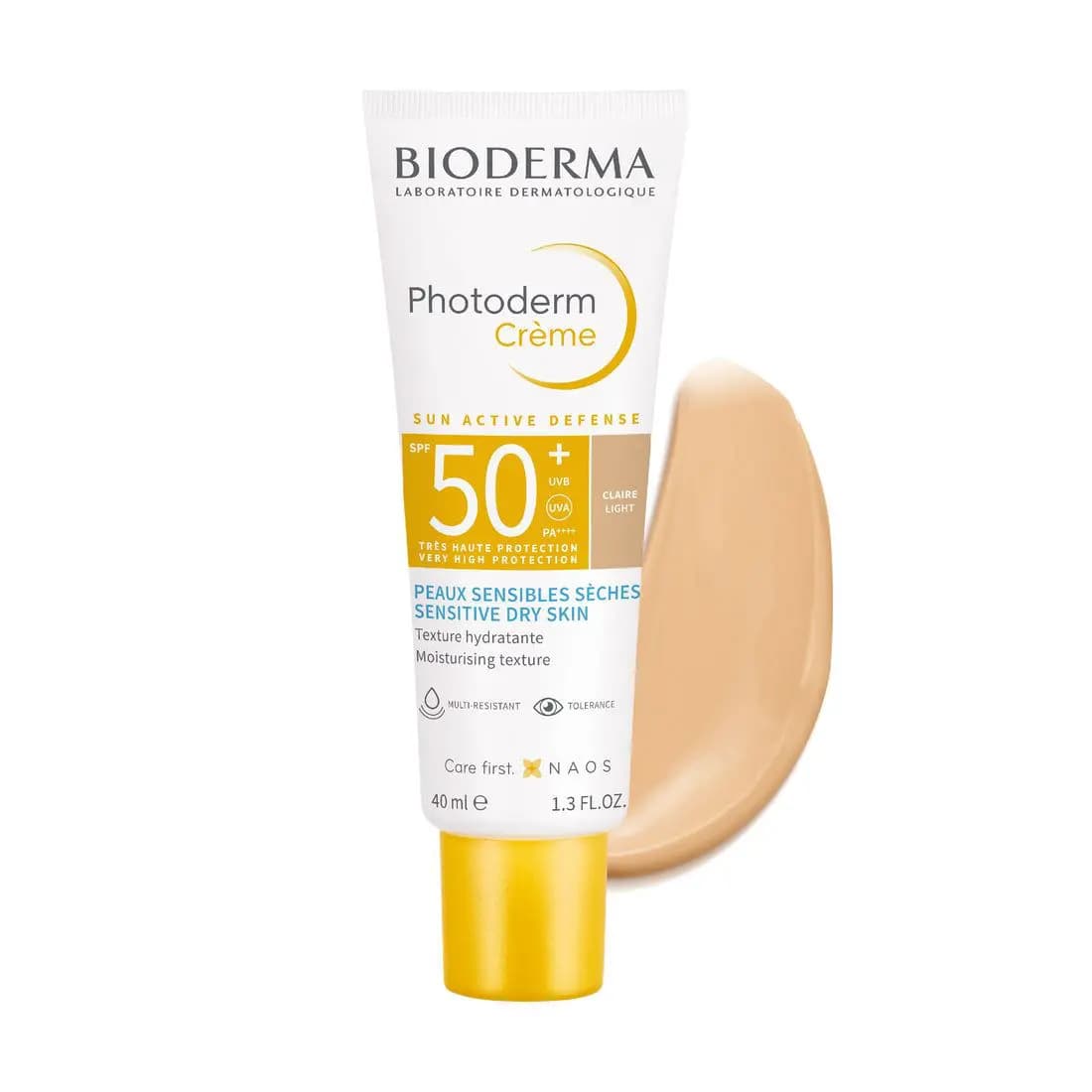 کرم ضد آفتاب رنگی و مرطوب کننده بایودرما فتودرم SPF 50 — تصویر ۳