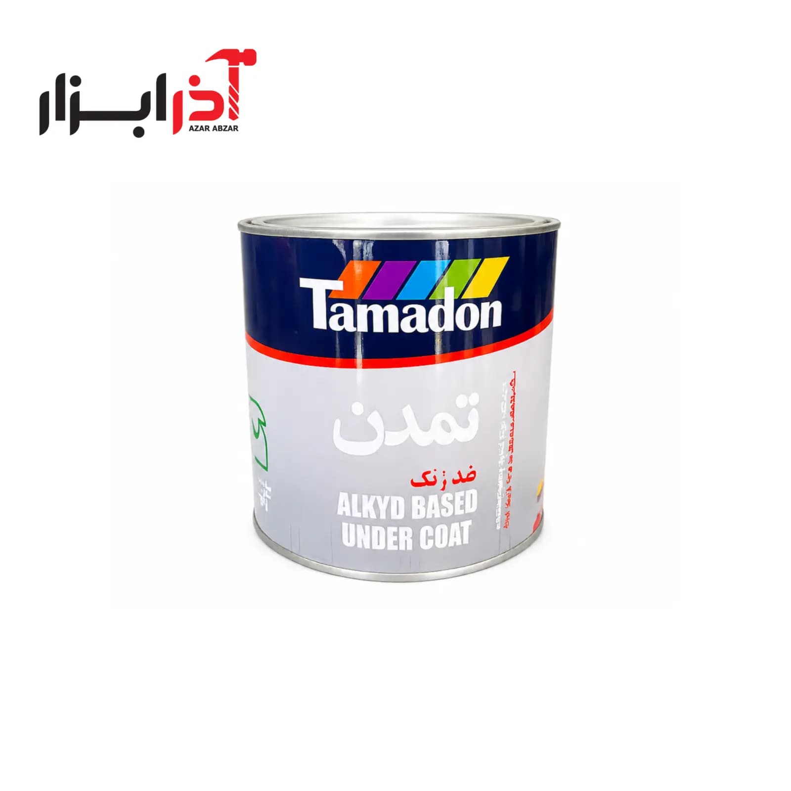 ضد زنگ 1 کیلویی طوسی — تصویر ۲