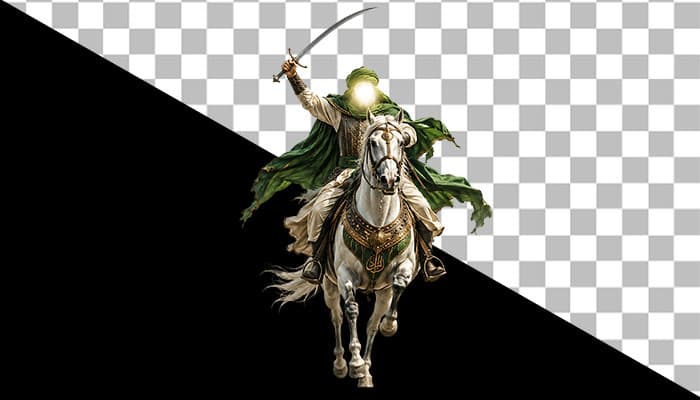 تصویر PNG امام حسین