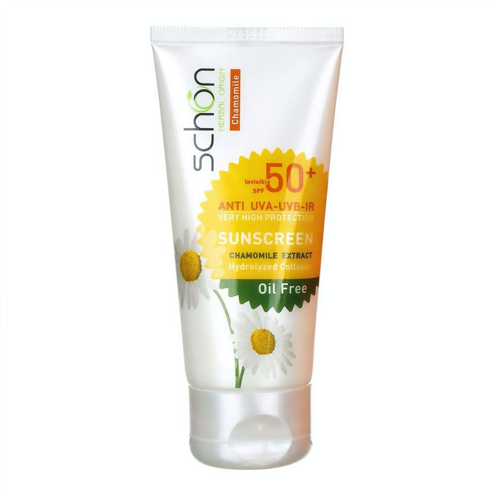 کرم ضد آفتاب بی رنگ شون با SPF50 مناسب پوست چرب