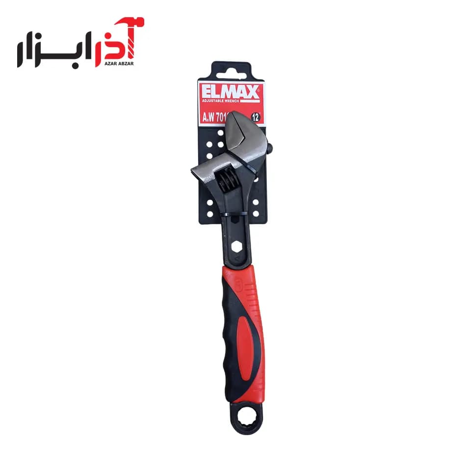 آچار فرانسه 12 اینچ روکش دار A.W7012 المکس